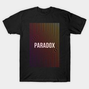 PARADOX - Trippy Visual Art (Inverse Version) T-Shirt